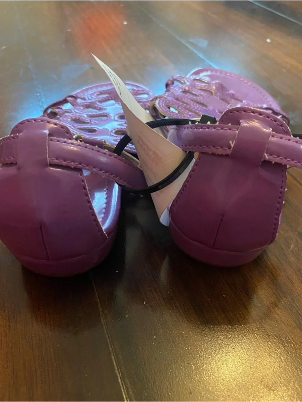 Girl’s 10 Purple Sandals